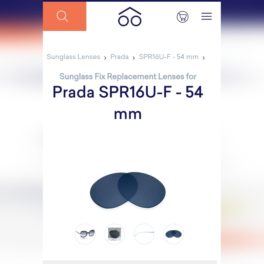 Prada SPR 16U Sunglasses-Unique! - Picture 12 of 13